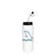 a white 32 oz sports bottle with flexible straw