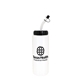a frosted 32 oz sports bottle with flexible straw