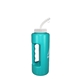 a teal 32 oz grip bottle with flexible straw