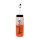 a frosted to orange mood(tm) 32 oz sports bottle with flexible straw