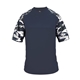aerial view a navy/ navy camo badger - mens camo sport t - shirt, image 1 of 3