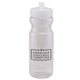 aerial view a translucent clear fitness - 24 oz sports water bottle, image 1 of 2