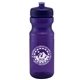aerial view a translucent purple fitness - 24 oz sports water bottle, image 1 of 2