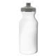 aerial view a translucent smoke bike 20 oz sports water bottle with push pull lid, image 1 of 3