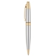 aerial view a silver-gold presidio ballpoint pen, image 1 of 2