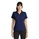 aerial view a midnight navy nike ladies dri - fit classic polo - colors, image 1 of 6