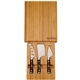 aerial view a bamboo bambu bamboo cheese set, image 1 of 4