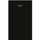 aerial view a standard leatherette black classic weekly pocket day planner - triumph(r) calendars, image 1 of 2