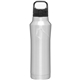 aerial view a stainless steel h2go houston 20.9 oz vacuum insulated stainless steel bottle with push - button lid - stainless, image 1 of 9