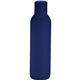 aerial view a navy thor copper vacuum insulated bottle 17oz, image 1 of 3