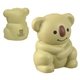 aerial view a tan koala bear - stress reliever, image 1 of 2