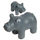 a gray rhino stress reliever
