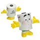 aerial view a white mr recycle - stress reliever, image 1 of 2