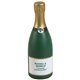 aerial view a green champagne bottle - stress reliever, image 1 of 2