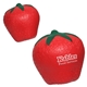 aerial view a red strawberry - stress reliever, image 1 of 2