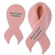 aerial view a pink awareness pink ribbon stress reliever, image 1 of 2