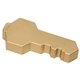 aerial view a gold key - stress reliever, image 1 of 2
