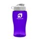18 oz Transparent Bottle with Flip Lid