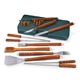 18- Piece Wood Handled BBQ Set