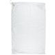 aerial view a white 16 x 25 golf towel w / grommet and hook, image 1 of 2