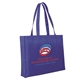 a blue nw tote bag, full color digital