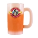 a frosted to orange mood(tm) 14 oz beer stein (1 side), full color digital