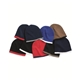 a group of sportsman - 8 bottom - striped beanie - colors