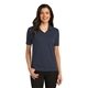 aerial view a classic navy port authority(r) womens rapid dry(tm) polo, image 1 of 6