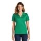 aerial view a kelly green sport - tek(r) womens dri - mesh(r) v - neck polo, image 1 of 6