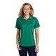 aerial view a kelly green sport - tek(r) womens dry zone(r) raglan accent polo - colors, image 1 of 6