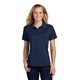 aerial view a true navy sport - tek(r) womens dry zone(r) raglan accent polo - colors, image 1 of 6
