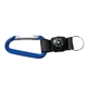 aerial view a blue busbee carabiner with compass, image 1 of 2