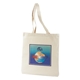 Natural aerial view a natural natural gemline cotton economy tote bag, image 1 of 3