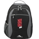 aerial view a black nylon high sierra curve backpack 12.5 x 18.5, image 1 of 15