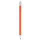 aerial view a orange stay sharp 0.5 mm lead mechanical pencil, image 1 of 2