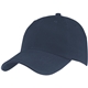 aerial view a navy traditional 6- panel front runner cap, image 1 of 3