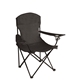 aerial view a black captains camping folding chair, image 1 of 6