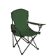 aerial view a green captains camping folding chair, image 1 of 6