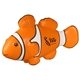 aerial view a orange/white clown fish - stress reliever, image 1 of 2