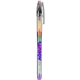 aerial view a rainbow rainbow gel pen w / translucent gripper cap, image 1 of 2