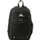 aerial view a black high sierra multifunction impact daypack bag, image 1 of 5
