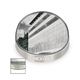 aerial view a clear moma photo dome paperweight optical quality acrylic magnifies picture, image 1 of 2
