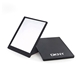 aerial view a black sleek travel mirror, image 1 of 2