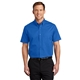 aerial view a strong blue port authority(r) short sleeve easy care shirt - colors, image 1 of 6
