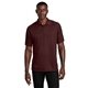aerial view a maroon sport - tek(r) dry zone(r) raglan polo - colors, image 1 of 6