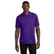 aerial view a purple sport - tek(r) dry zone(r) raglan polo - colors, image 1 of 6