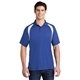 aerial view a true royal/white sport - tek(r) dry zone(r) colorblock raglan polo, image 1 of 6
