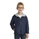 aerial view a bright navy/light oxford port authority(r) youth team jacket - colors, image 1 of 8