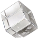 aerial view a clear canto ii crystal corner block, image 1 of 3