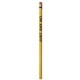 aerial view a yellow round promoter pencil, image 1 of 2